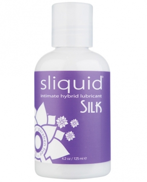 Sliquid Silk Hybrid Lube Glycerine & Paraben Free - 4 oz Bottle