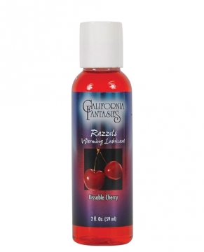 Razzels Warming Lubricant - 2 oz Kissable Cherry