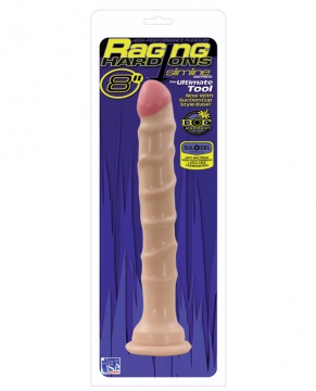 "Raging Hard Ons Slimline 8" Dong w/Suction Cup"