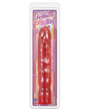 "Crystal Jellies 12" Big Boy Dong - Pink"