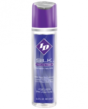 ID Silk Natural Feel  Lubricant - 2.2 oz Flip Cap Bottle