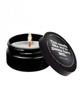 Kama Sutra Mini Massage Candle - 2 oz This Smells Like We're Gunna Have Sex