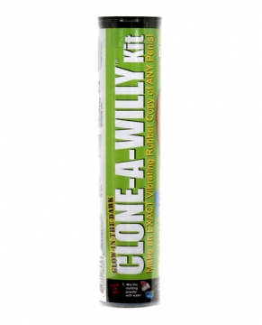 Clone-A-Willy Kit Vibrating - Glow in the Dark