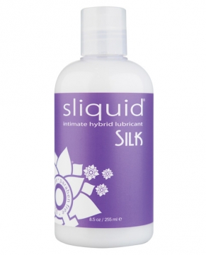 Sliquid Silk Hybrid Lube Glycerine & Paraben Free - 8.5 oz Bottle