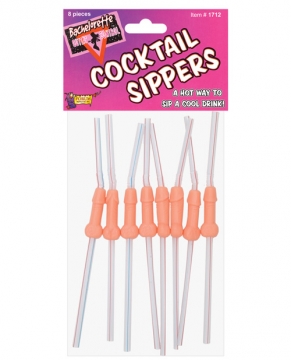 Bachelorette Cocktail Sippers - Pack of 8