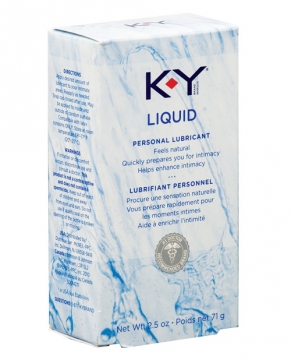 K-Y Natural Feeling Liquid - 2.5 oz