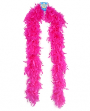 Lightweight Feather Boa - Hot Pink