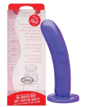 Tantus Silk Silicone Dildo - Medium Purple