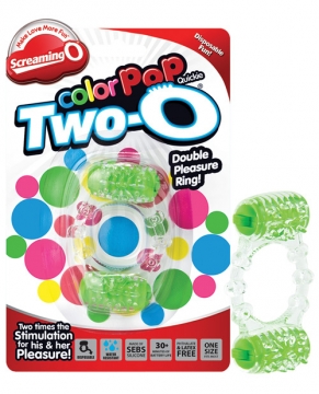 Screaming O Color Pop Quickie Two-O - Green