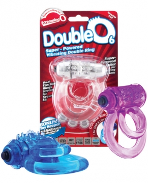 Screaming O DoubleO 6 Vibrating Double Cock Ring