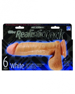 "6" Realistic - White"