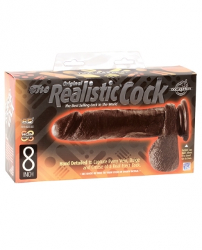 "8" Realistic - Black"