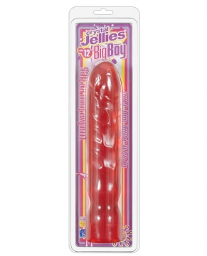 "Crystal Jellies 12" Big Boy Dong - Pink"