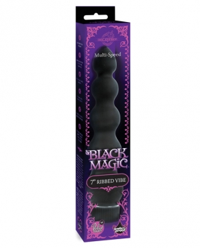 "Black Magic 7" Ribbed Vibe"