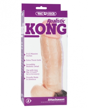 Vac-U-Lock Kong Realistic - Natural