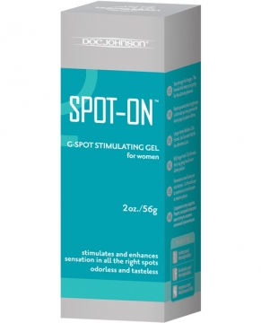 Spot-On G-Spot Stimulating Gel for Women - 2 oz Tube