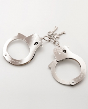 Fifty Shades of Grey You. Are. Mine. Metal Handcuffs