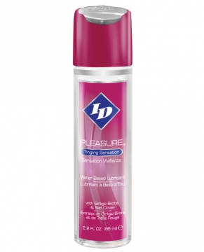 ID Pleasure Waterbased Tingling Lubricant - 2.2 oz Flip Cap Bottle