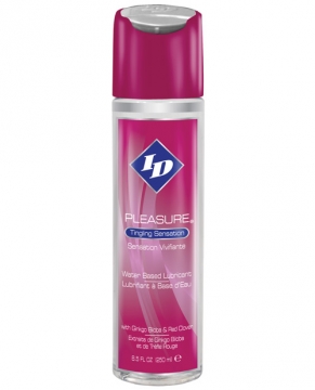 ID Pleasure Waterbased Tingling Lubricant - 8.5 oz Flip Cap Bottle