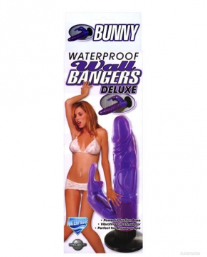 Wall Bangers Deluxe Waterproof Bunny - Purple