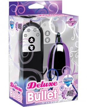 Deluxe Bullet Waterproof Vibe - Multi Speed Purple