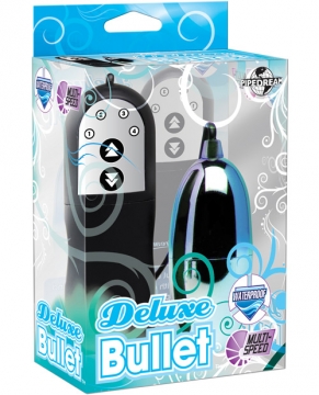 Deluxe Bullet Waterproof Vibe - Multi Speed Blue