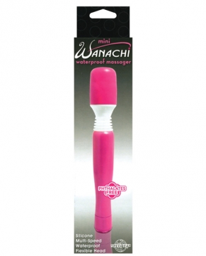 Mini Wanachi Waterproof Massager - Pink