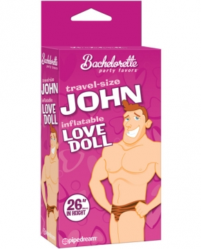 Bachelorette Party Favors Travel Size John Blow Up Doll