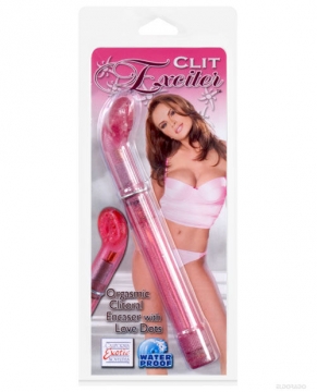 Clit Exciter w/Love Dots - Pink