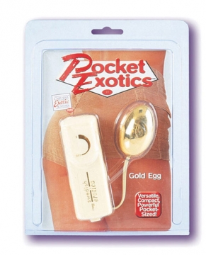 Pocket Exotics Gold Egg