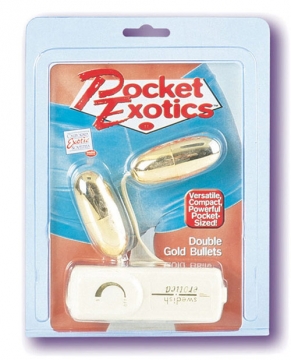 Pocket Exotics Double Gold Bullets