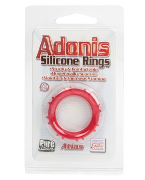 Adonis Atlas Silicone Ring - Black