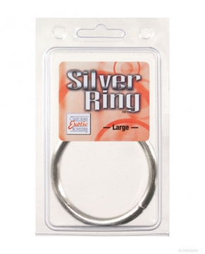 Metal Ring Large - Silver