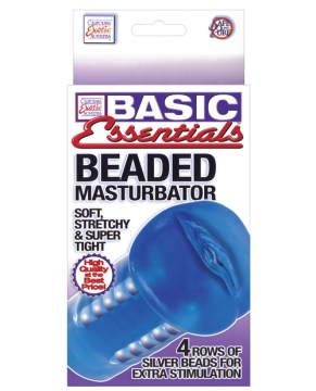 Basic Essentials Beaded Masturbator