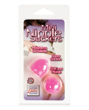 Mini Nipple Suckers - Pink